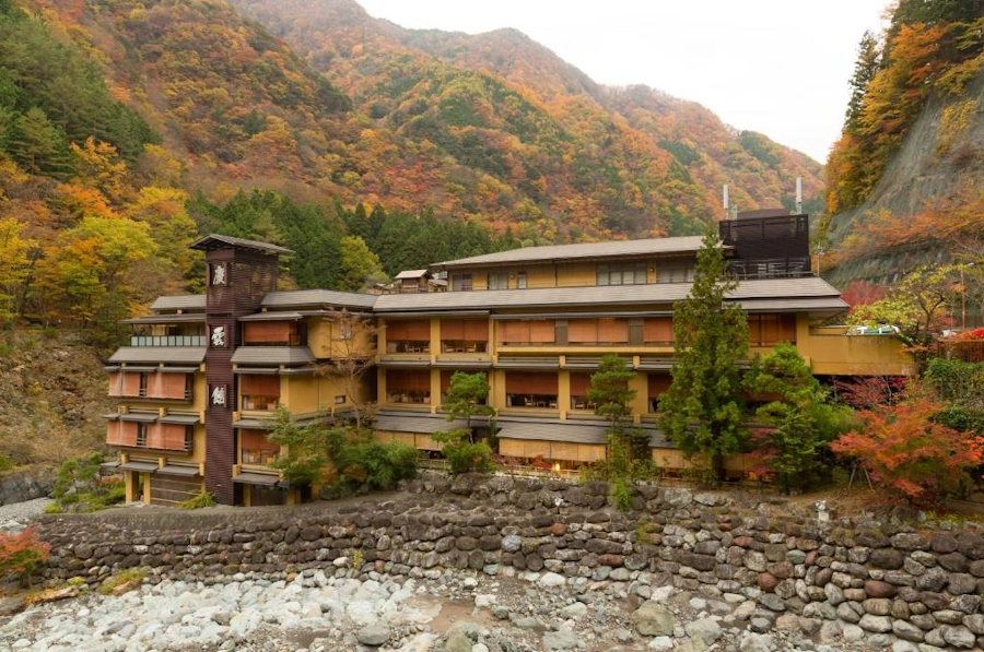 Гостиница nishiyama onsen