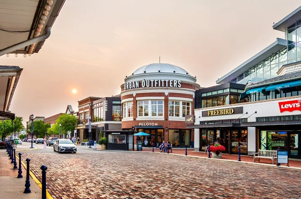 Easton Town Center в Коламбусе США