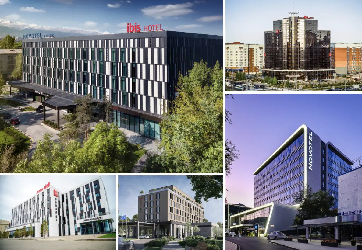 Отели ibis & Novotel в Казахстане