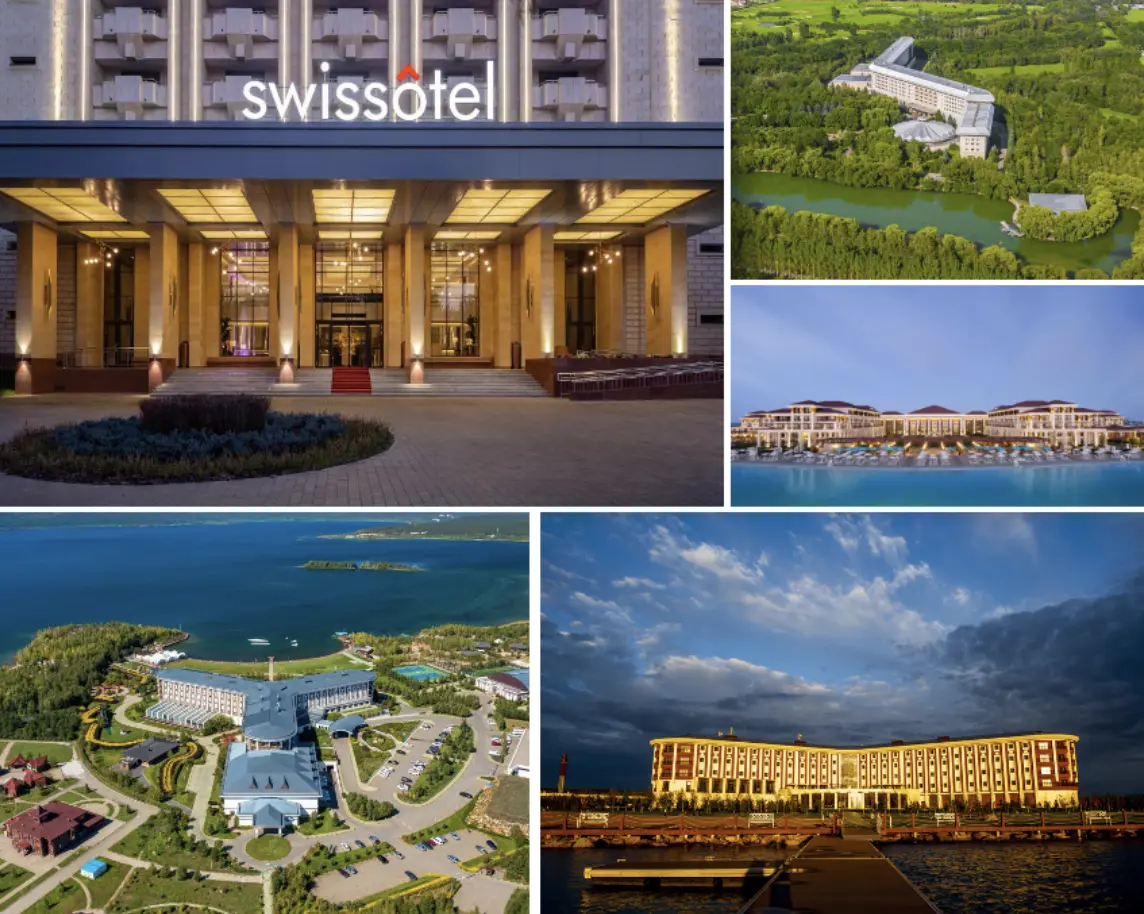 Отели Swissotel и Rixos в Казахстане