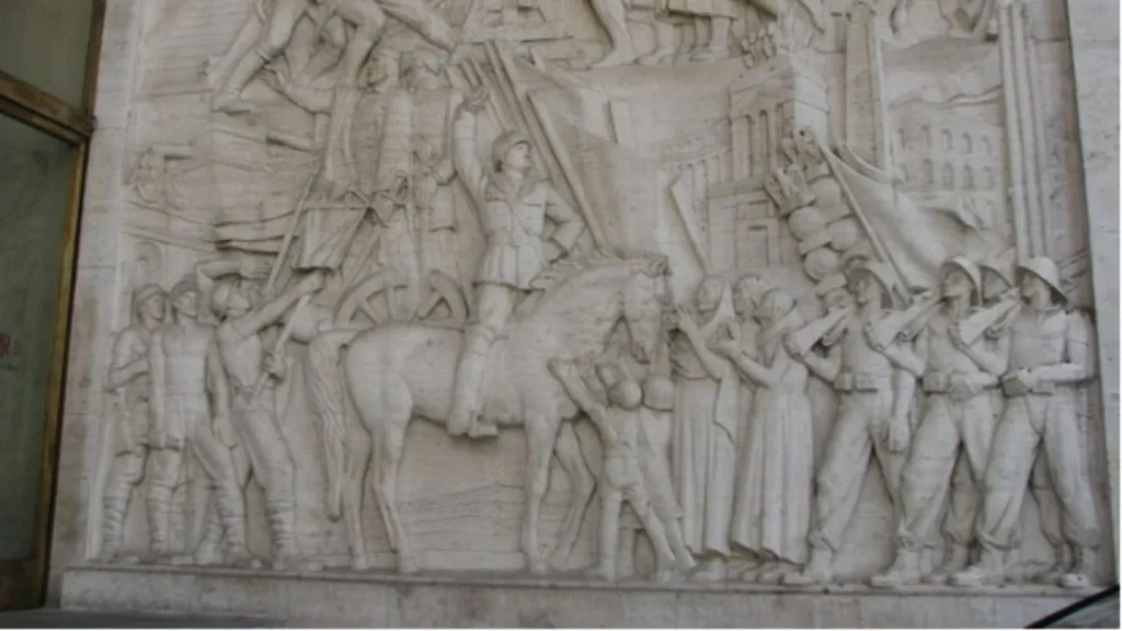 Барельеф, украшающий Палацо дельи Уффици