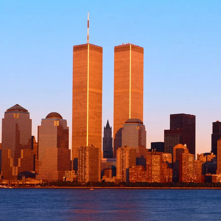 Башни-близнецы старого Всемирного торгового центра