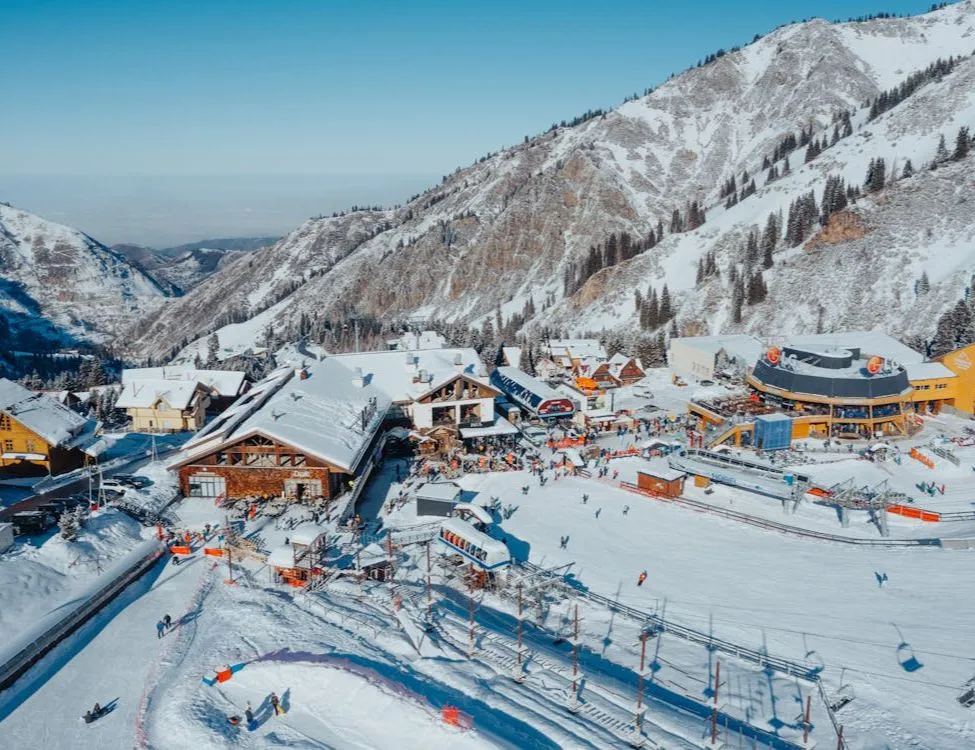 Горнолыжный курорт Шымбулак