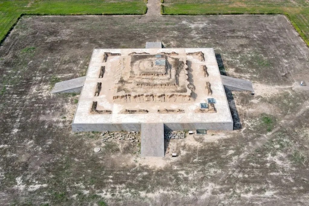 Пагода Юннин после пожара