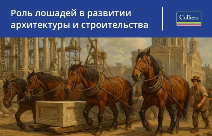 Роль лошадей в развитии архитектуры и строительства обложка статьи