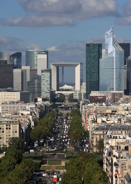 Район La Défense в Париже