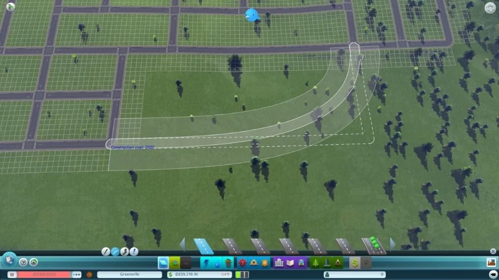 Проектирование дорожной сети в Cities Skylines