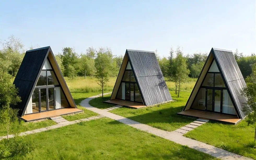A-frame домики для глэмпинга