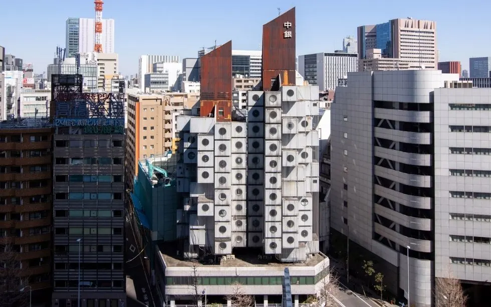 Nakagin Capsule Tower в Токио