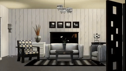 Настройка интерьера с помощью Create-a-Style в The Sims 3