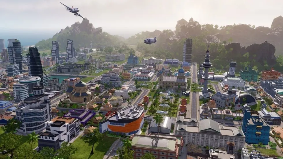 Пример города в Tropico 6