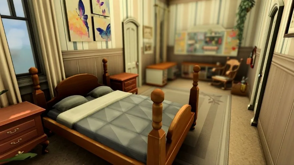 Пример интерьера дома в The Sims 4