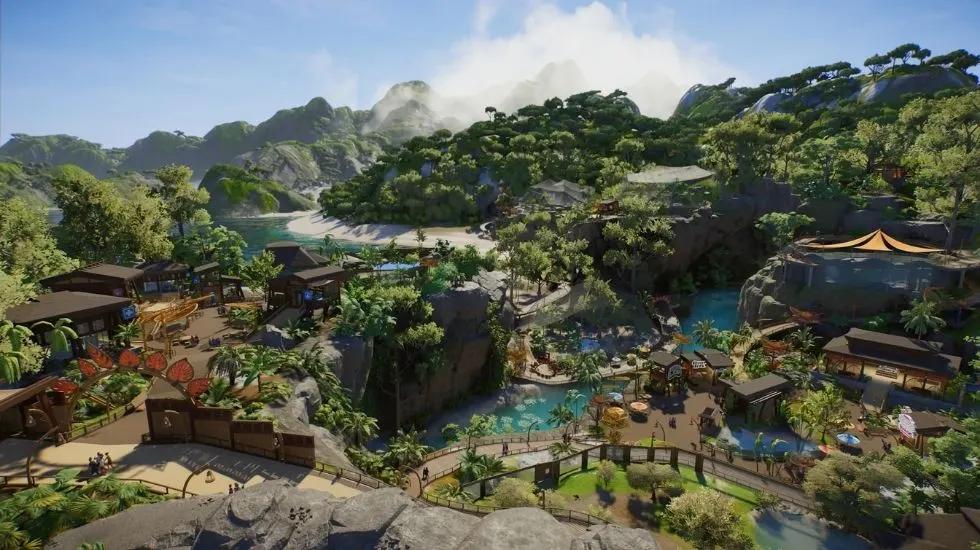 Пример зоопарка в Planet Zoo
